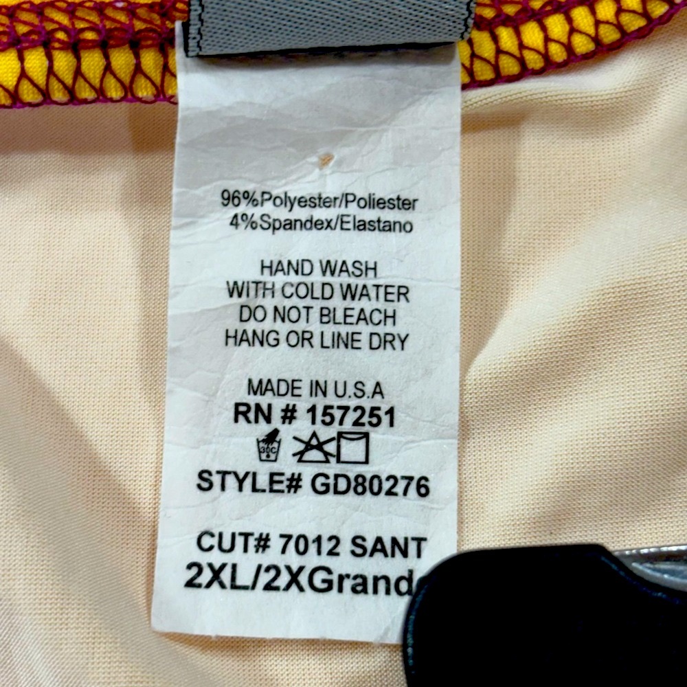 Gibiu Pink and Yellow Off the Shoulder Sundress for spring and summer wear. - Picture 7 of 12